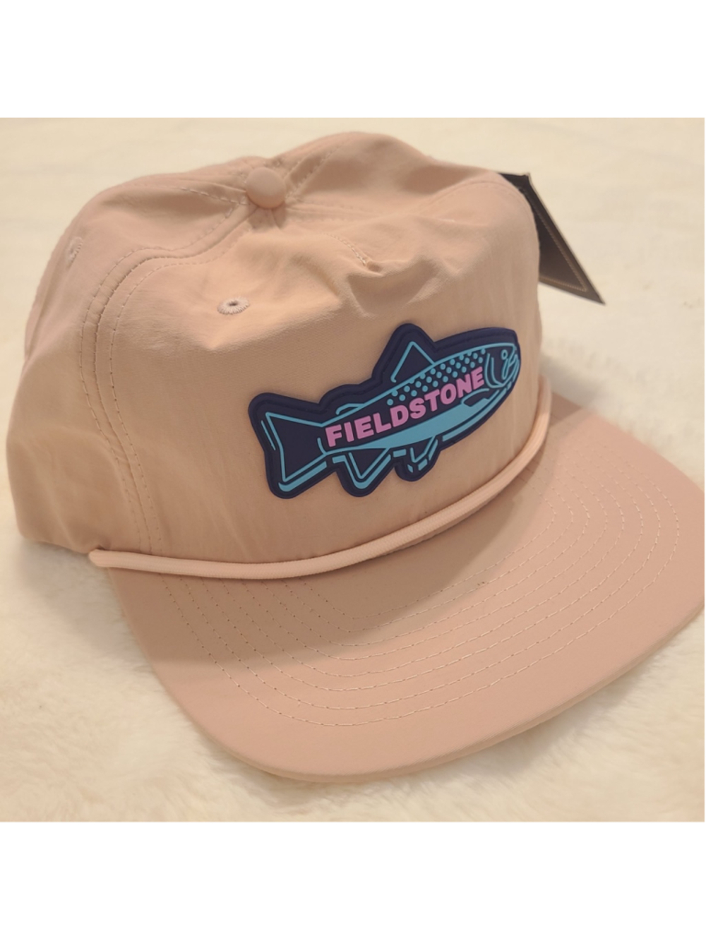 Fieldstone Pink Five-Panel Rope Hat